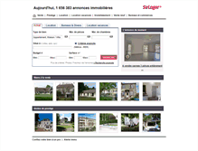 Tablet Screenshot of immobilier.challenges.fr